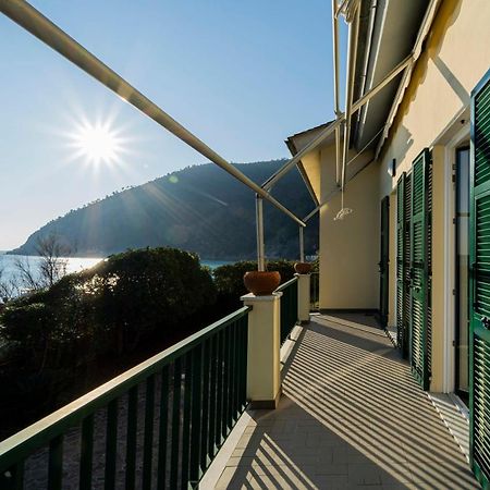 111 - Casa La Secca Vista Mare, 100Metri Dalla Spiaggia E Mare Moneglia Ngoại thất bức ảnh