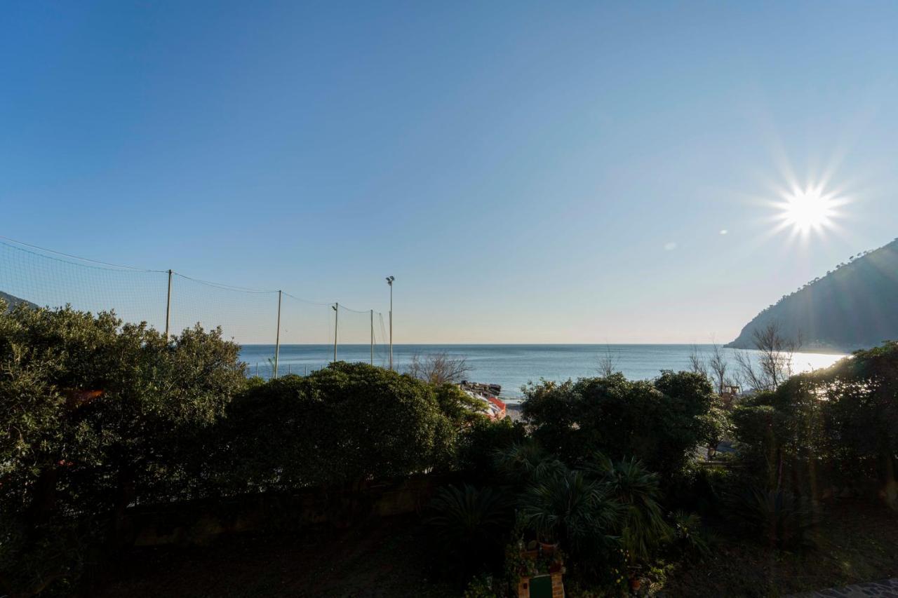 111 - Casa La Secca Vista Mare, 100Metri Dalla Spiaggia E Mare Moneglia Ngoại thất bức ảnh