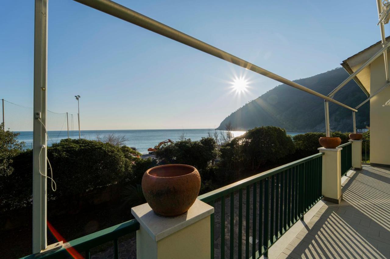 111 - Casa La Secca Vista Mare, 100Metri Dalla Spiaggia E Mare Moneglia Ngoại thất bức ảnh